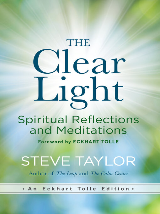 Title details for The Clear Light by Steve Taylor - Available